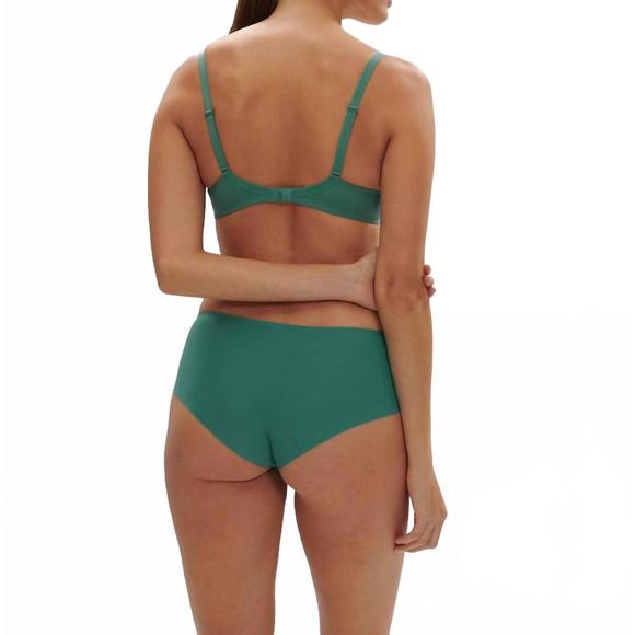 NEW SIMONE PERELE women's saga full coverage bra in dark green - Picture 2 of 2